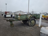 Single Axle Military Trailer w/ Pintle Hitch - No Title