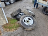 4 Tires & Wheels 265/70 R16