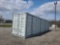 40' High Cube Shipping Container w/ Side Doors
