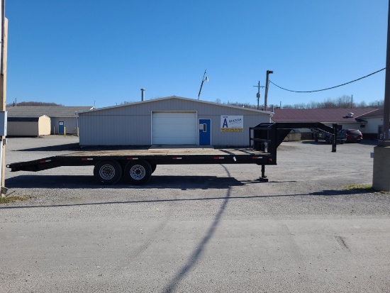 Kaufman 22'+3' Gooneck Trailer - No Ramps