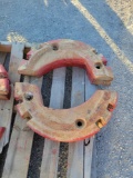 2 Sets (4 Pcs Total) of International Wheel Weights