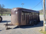 Chaparral 16' Stock Trailer - no title