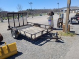 6.5' x 10' Trailer w/ Ramp Gate - No Title