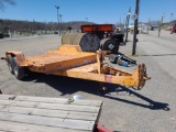14' Tilt Deck Trailer - No Title