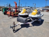 2 - 2006 Kawasaki 900STX Jet Skis w/ Trailer