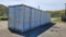 40' High Cube Shipping Container w/ 4 Side Doors