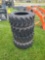 4 - 10-16.5 N.H.S. Skid Loader Tires - New