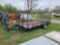 6.5' x 12' Single Axle Utility Trailer - No Title