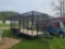 Centex 16' Landscape Trailer w/ Cage - No Title