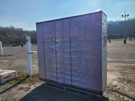 Steelman 7 FT Work Cabinet with 16 Drawers