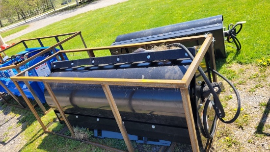 Mower King Vibratory Roller Attachment - 72" Overall Width