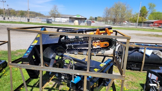 Mower King 72" Trencher Attachment - Unused