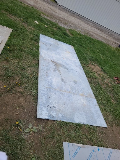 1/8" Sheet Galvanized - 4' x 10'