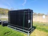 24pcs - 10' x 7' Garden / Public Space Fence