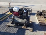 DeVill Biss Excell Air Compressor w/ Gas Engine