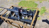 Skid Steer Auger Attachment w/ 1 Bit - Unsed