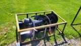 Skid Steer Auger Attachment w/ 1 Bit - Unsed