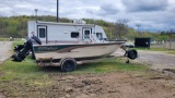 1999 Fisher Avenger Sport 18' Aluminum Boat