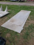 2 pcs Diamond Plate Aluminum