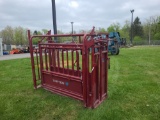 Tarter Squeexe Chute w/ Cattle Master Auto Carch Head Lock