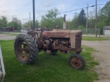 Farmall M Tractor - NF w/ 1 Wheel