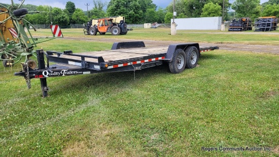 Quality Trailer 20' Split Tilt Deck Trailer