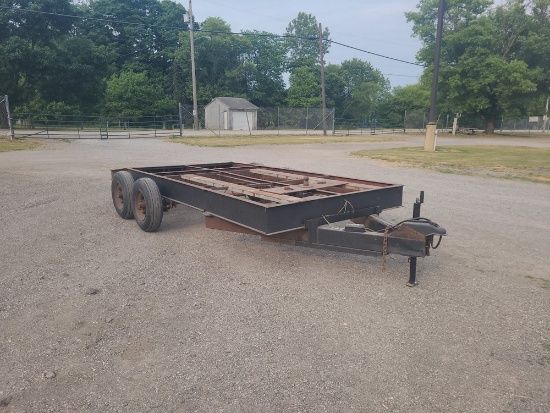 Tandem Axle Trailer Frame - no title