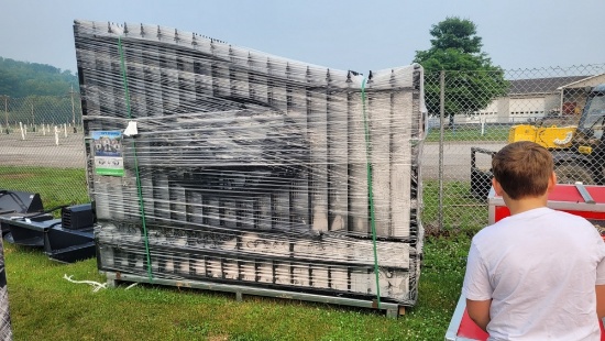 Greatbear 20' Driveway Gate w/ Deer Scene