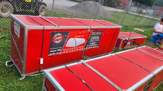 Gold Mountain 30' x 65' x 15' Dome Storage Shelter