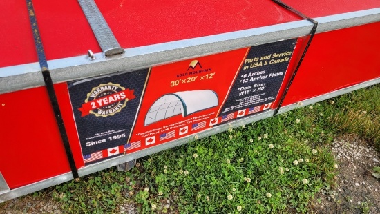Gold Mountain 30' x 20' x 12' Dome Storage Shelter