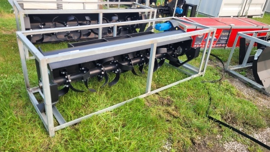 72" Hydraulic Rototiller Attachment