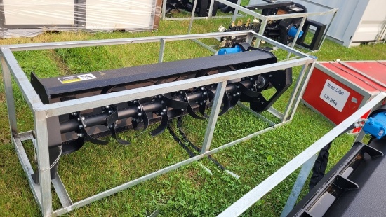72" Hydraulic Rototiller Attachment