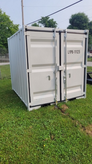 8' Container w/ Window & Man Door