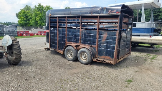 1993 Bison Stock Trailer - PA Title