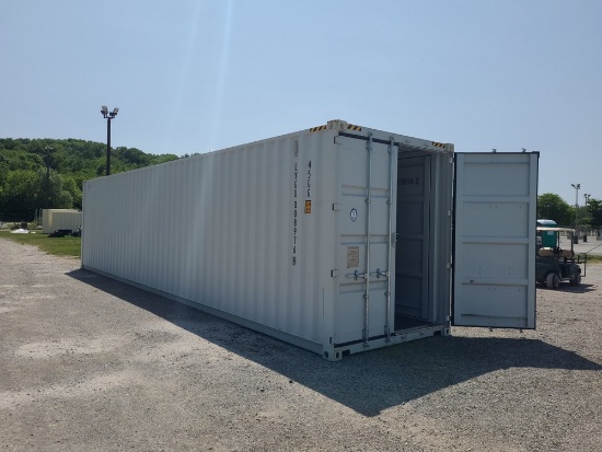 40" High Cube Container w/ Side Doors