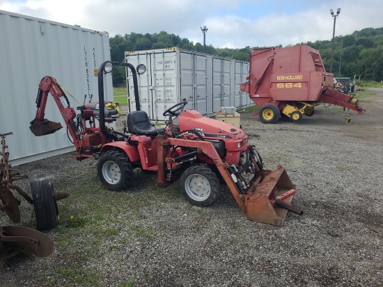 Honda 5518 Gas Tractor w/ Loader & Backhoe