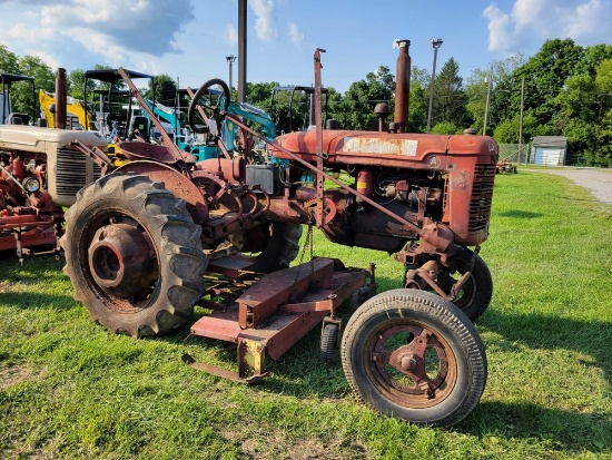 Farmall A Tractor w/ Belly Mower (As Is)
