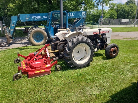 Satoh S-650G Tractor w/ Sitrex FE-150R  Finish Mower