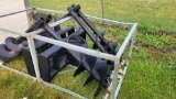 Skid Loader Auger Attachment w/ 3 Bits