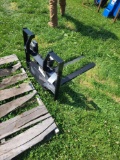 Small Skid Loader Forks for Dingo or Ride on Bobcat