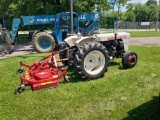 Satoh S-650G Tractor w/ Sitrex FE-150R  Finish Mower