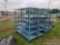 Blue 5 Shelf Heavy Duty Cart