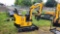 LandHero Model 12 Mini Excavator w/ Canopy - Runs
