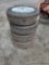 4 - 225/60R18 Tires and Wheels