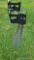 Small Fork Attachment - For Walk Behind Skid Steers