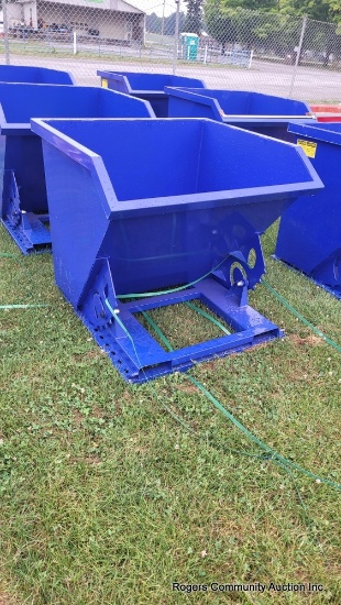 Blue Dump Hopper - Unused