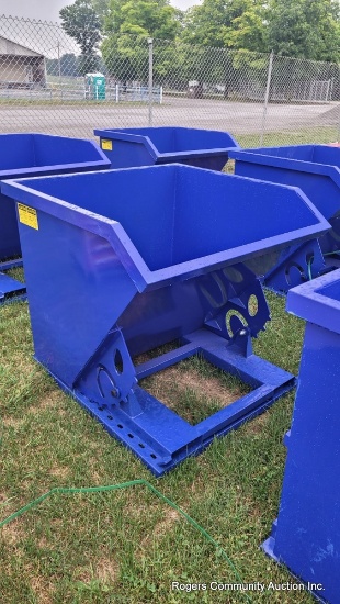 Blue Dump Hopper - Unused
