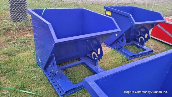 Blue Dump Hopper - Unused