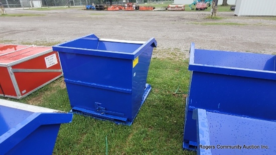 Blue Dump Hopper - Unused