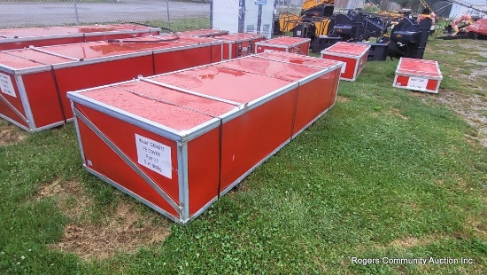 Shipping Container Canopy Shelter 40'x40'x13'